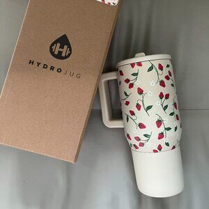 HydroJug - Traveler 20oz - Cream Strawberry - NIB
